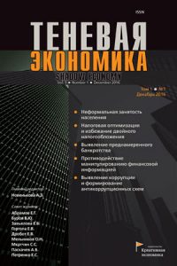 Реферат: Теневая экономика 9