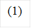 (1)